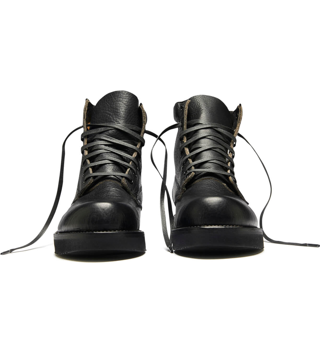 A pair of James Boots from the Broken Homme collection, showcased on a white background.
