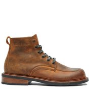 The Broken Homme Davis II men's brown leather work boot.